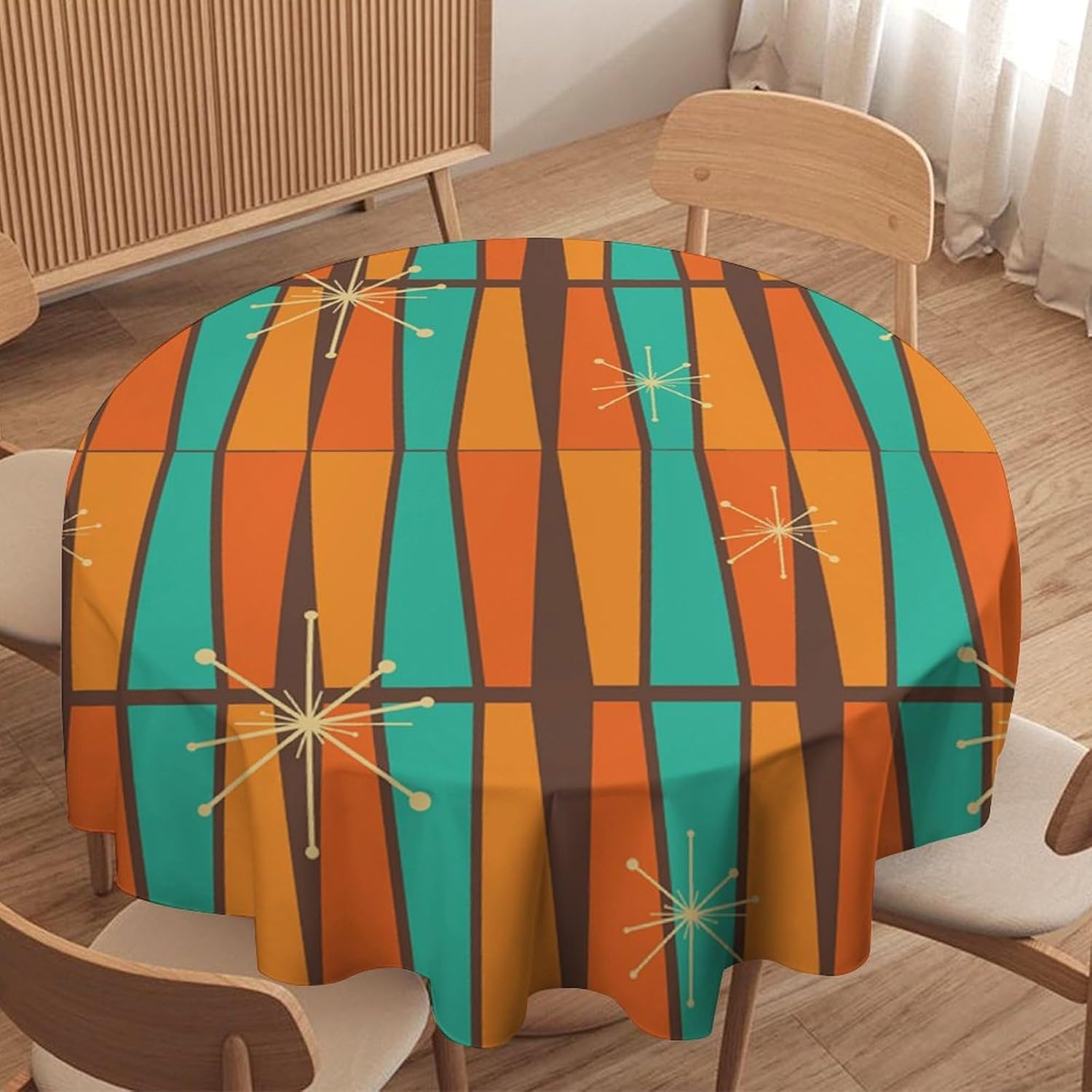 Mid Century Modern Orange Yell - Century Textile & Sewing Supply ulasan dan harga