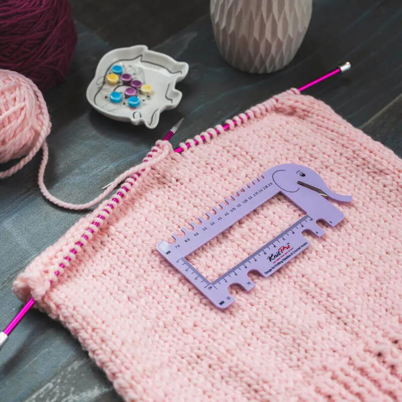 Knitpro Crochet Tool Plastic D - Textile For Sewing ulasan dan harga