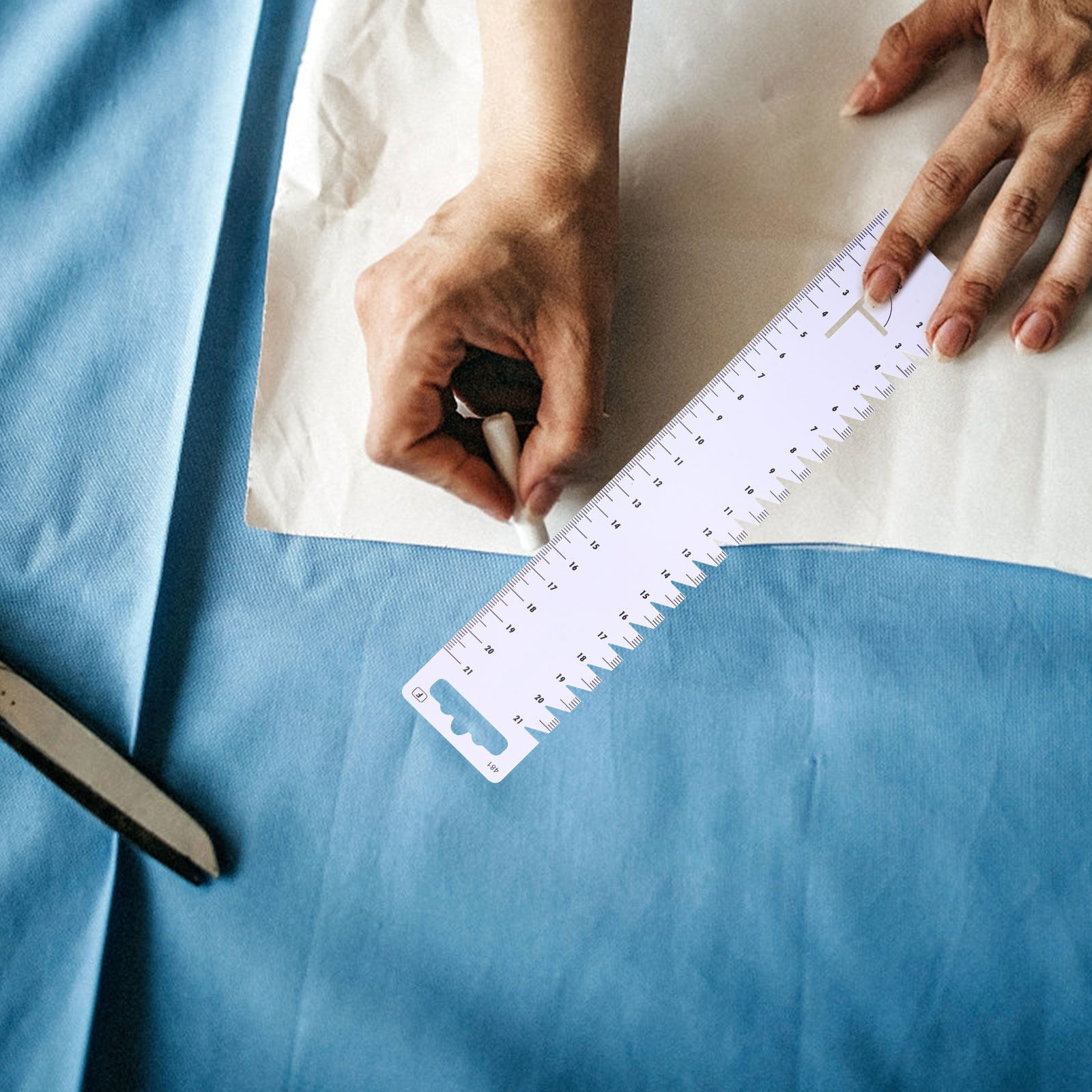 Mini Quilting Ruler for Patchw - Sewing Gauge Ruler ulasan dan harga