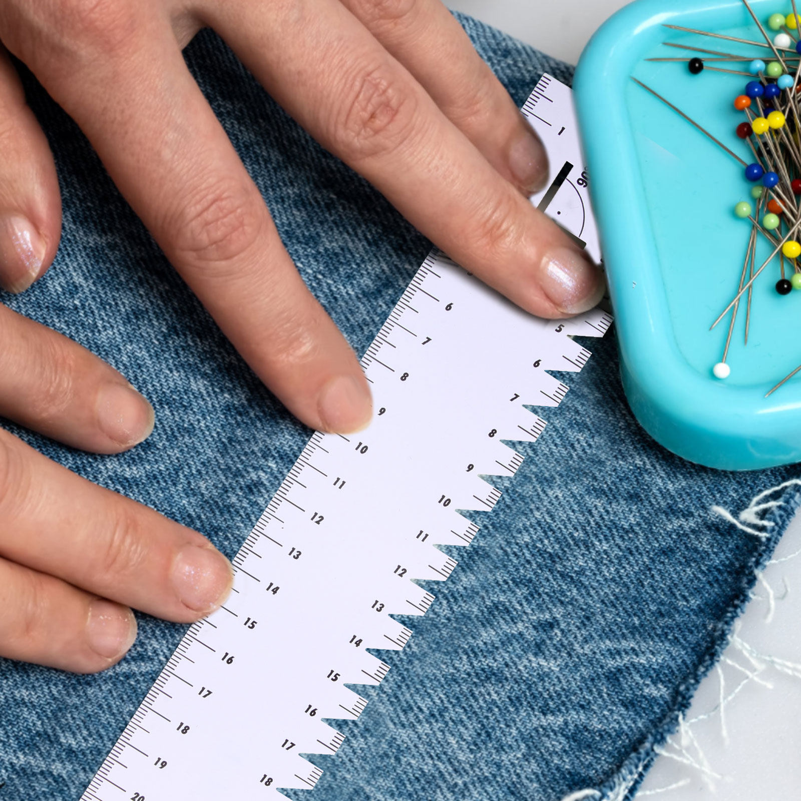 Mini Quilting Ruler for Patchw - Sewing Gauge Ruler ulasan dan harga