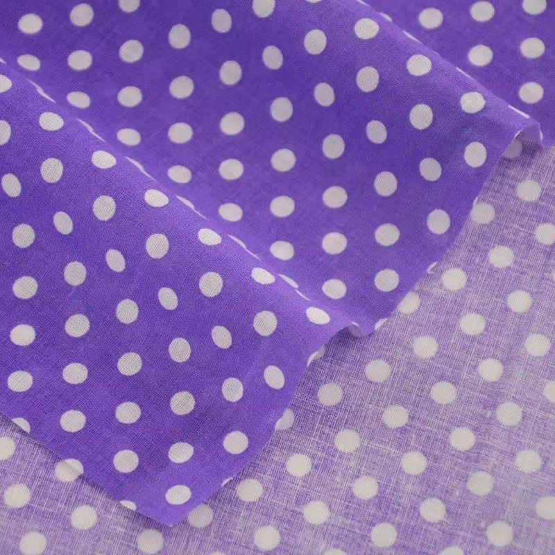 50X150CM White Orange Polka Do - Textile For Sewing ulasan dan harga