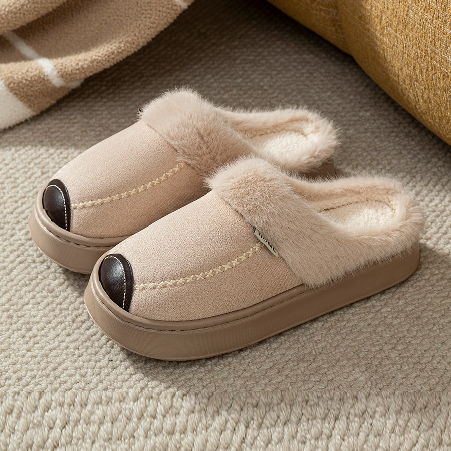 Women's Plush Slippers Boot Wi - Sewing Cotton ulasan dan harga