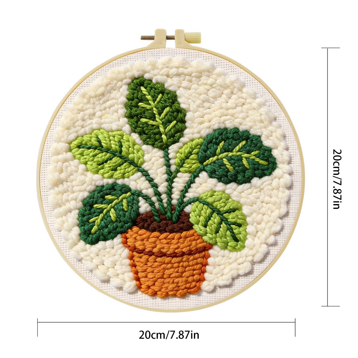 20X20CM/7.87inch Leaves Punch  - Is Sewing Textile Art ulasan dan harga