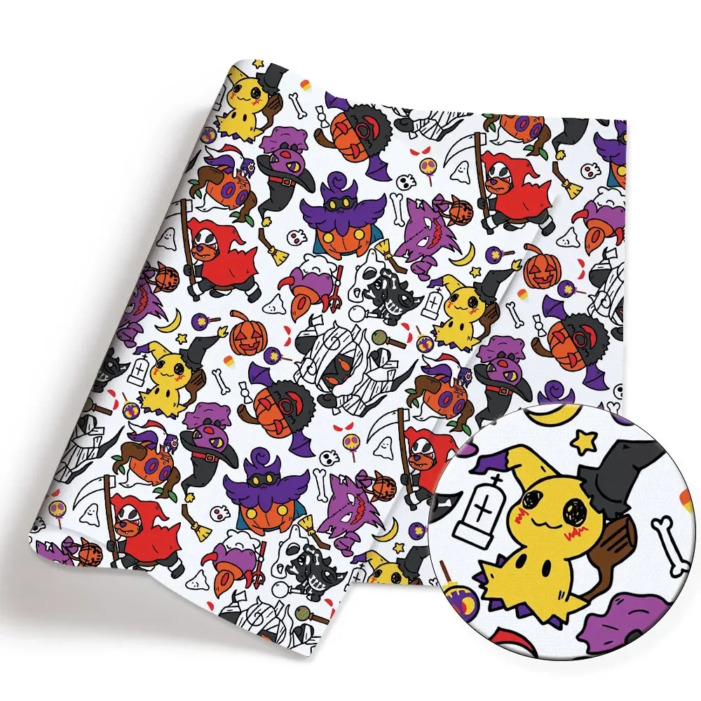 Pokemon Cartoon Fabric140*50cm - Sewing Production ulasan dan harga
