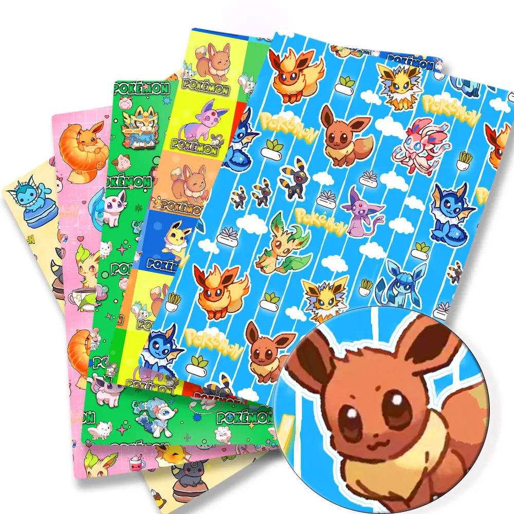 Pokemon Cartoon Fabric140*50cm - Sewing Production ulasan dan harga