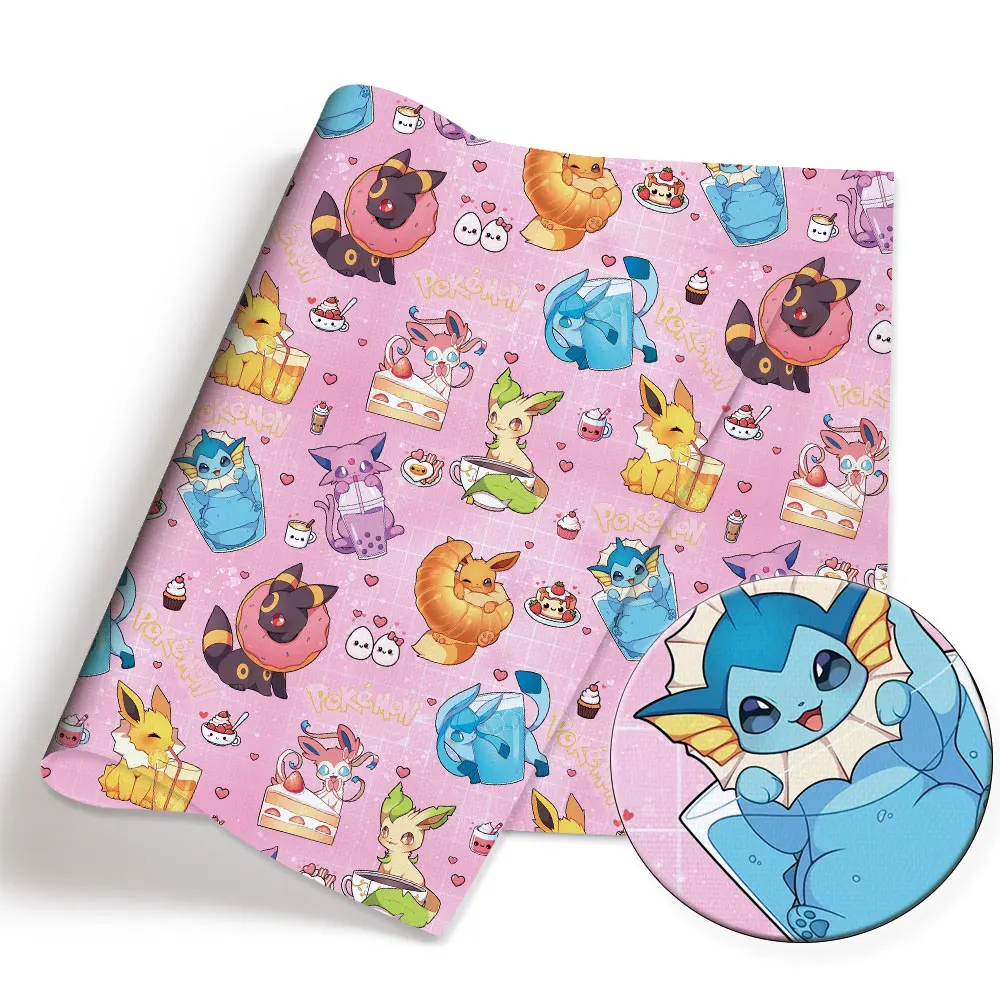Pokemon Cartoon Fabric140*50cm - Sewing Production ulasan dan harga