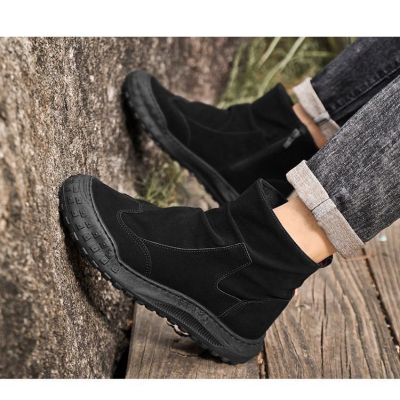 Men's High-Top Hiking Shoes fo - Sewing Nylon ulasan dan harga