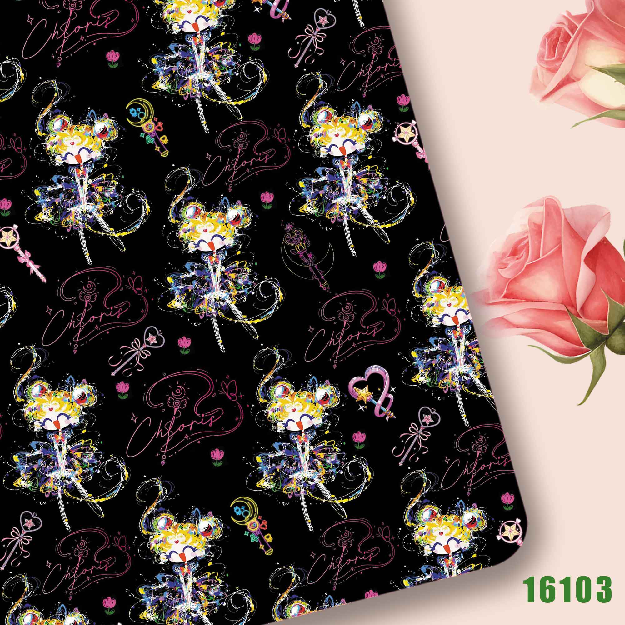 Cartoon Fabric Hot DIY140*50cm - Sewing Production ulasan dan harga
