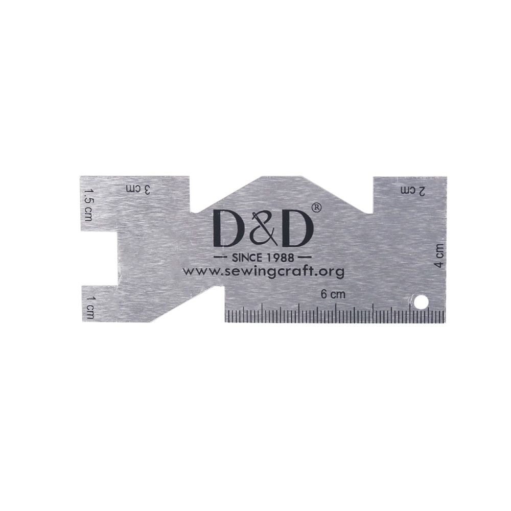 Metal Measuring Gauge Quilting - Sewing Gauge Ruler ulasan dan harga