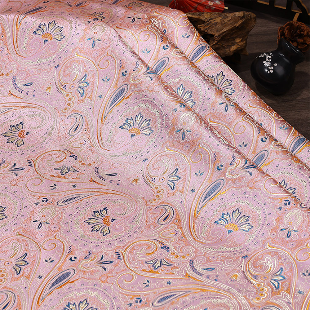 50x75cm Spiral Flower Pattern  - Textile For Sewing ulasan dan harga