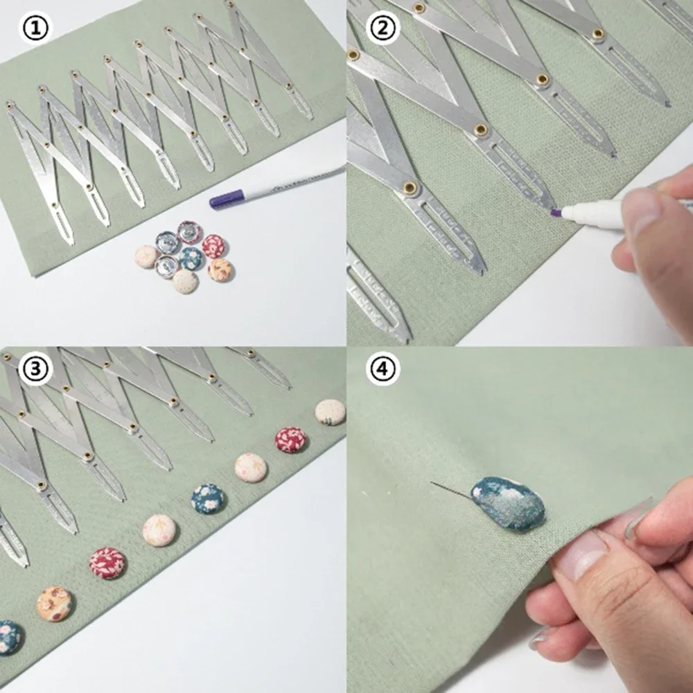 Expanding Gauge Sewing Accesso - Sewing Gauge Ruler ulasan dan harga