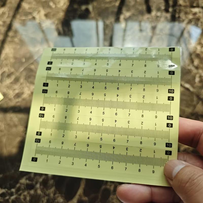 10-piece Self-adhesive Ruler S - Sewing Gauge Ruler ulasan dan harga