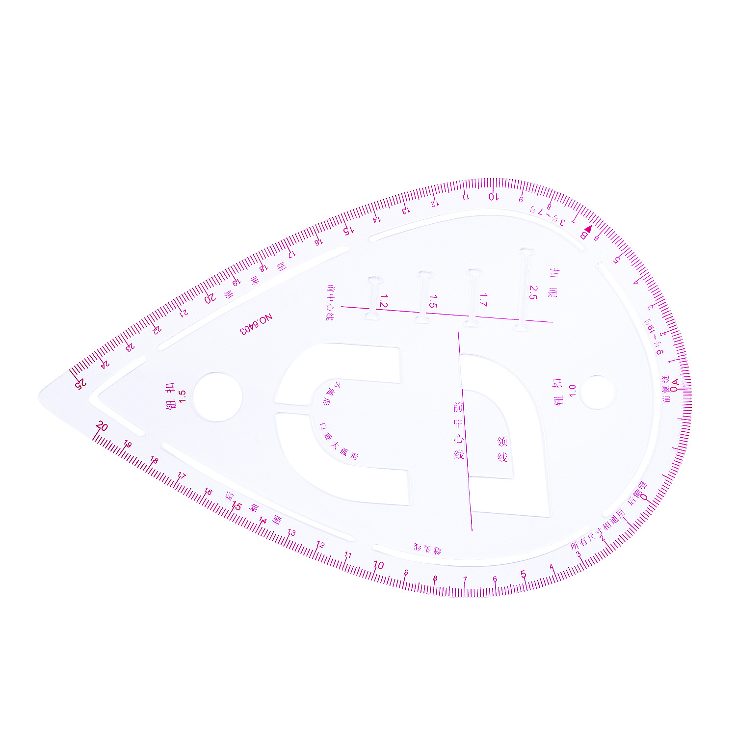 5/6/9pcs Set Tailor Measuring  - Sewing Gauge Ruler ulasan dan harga