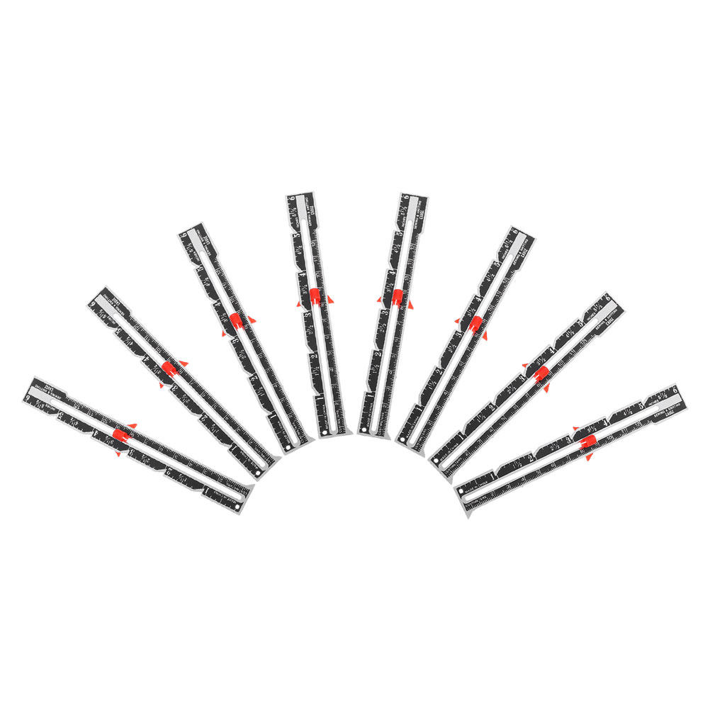 8Pcs Professional Sewing Measu - Sewing Gauge Ruler ulasan dan harga