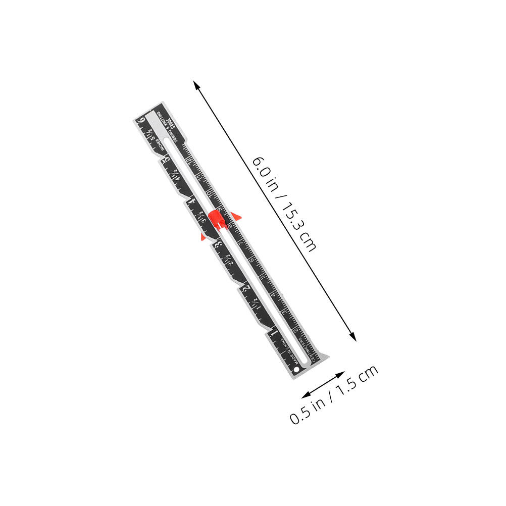 8Pcs Professional Sewing Measu - Sewing Gauge Ruler ulasan dan harga