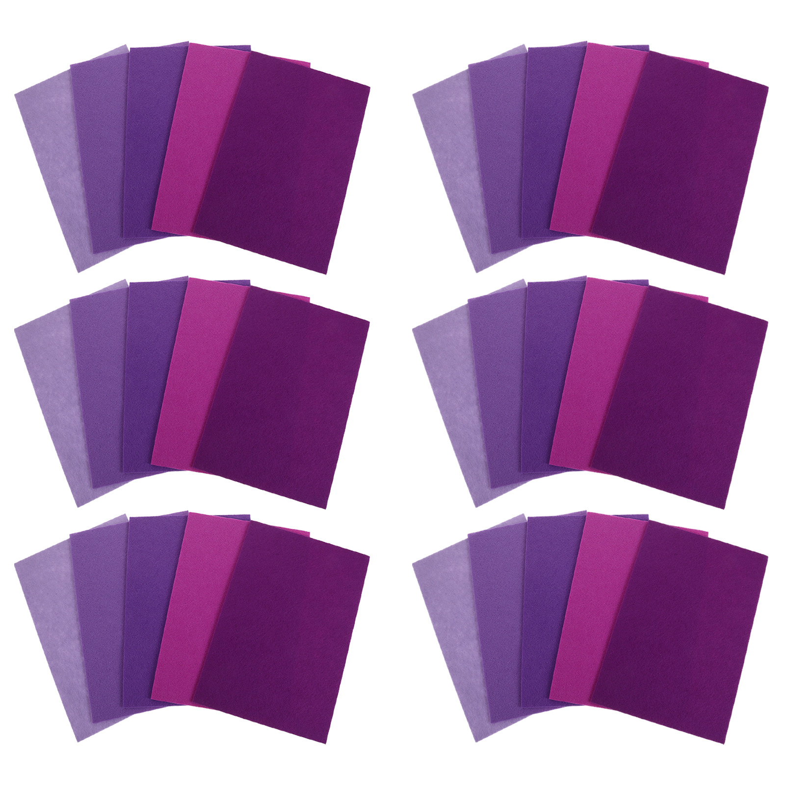 30Pcs Felt Sheets Nonwoven 1.5 - Is Sewing Textile Art ulasan dan harga