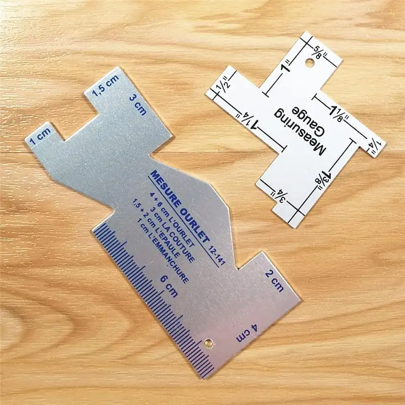 Fabric Marker Tailor Chalk and - Sewing Gauge Ruler ulasan dan harga