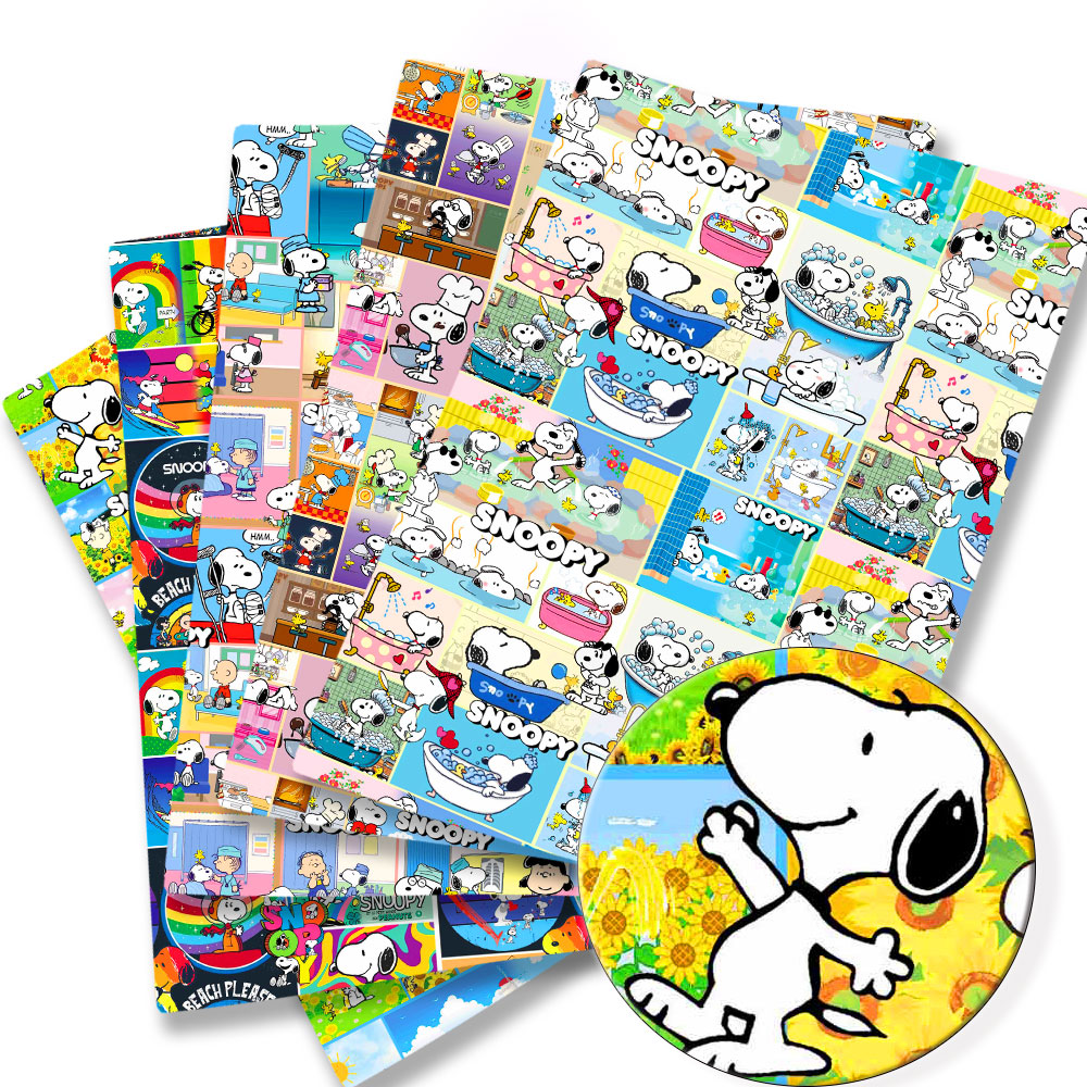 TAKARA TOMY Snoopy fabric140x5 - Textile For Sewing ulasan dan harga