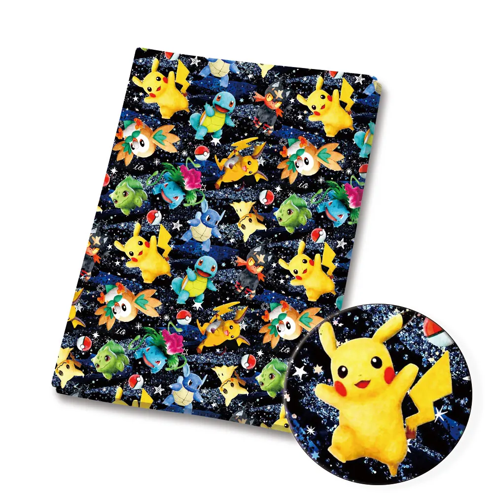 Pokemon Cartoon Fabric140*50cm - Sewing Production ulasan dan harga