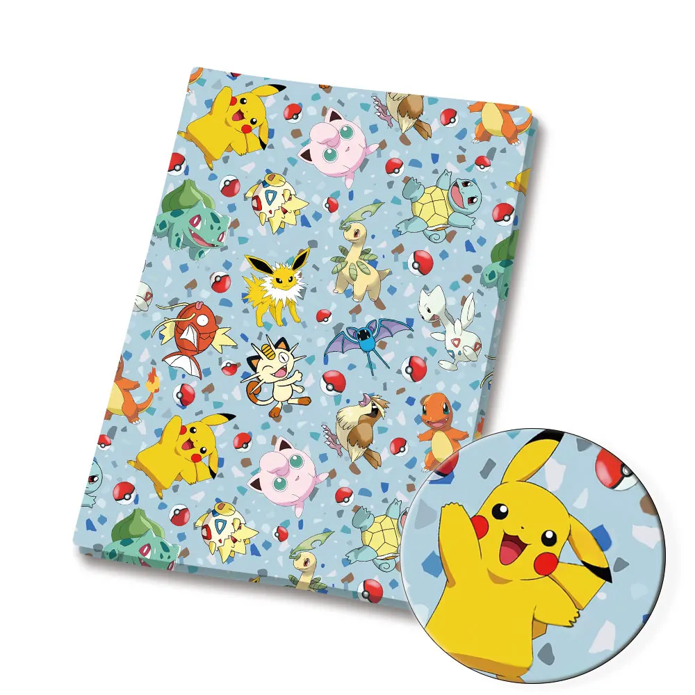 Pokemon Cartoon Fabric140*50cm - Sewing Production ulasan dan harga