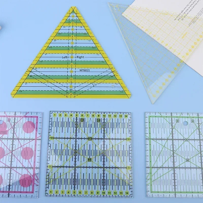 1/2pcs 15cm Quilting Patchwork - Sewing Gauge Ruler ulasan dan harga