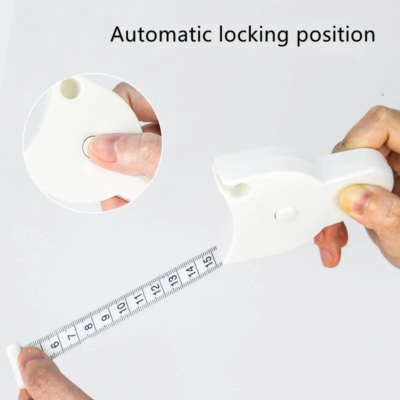Automatic Telescopic Tape Meas - Sewing Gauge Ruler ulasan dan harga
