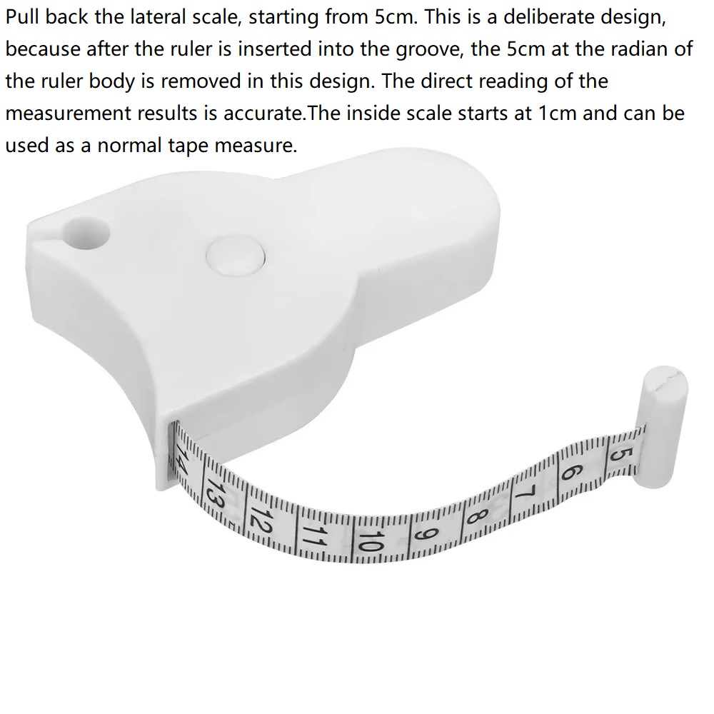 Automatic Telescopic Tape Meas - Sewing Gauge Ruler ulasan dan harga