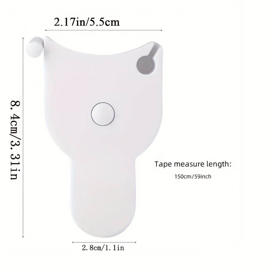 Automatic Telescopic Tape Meas - Sewing Gauge Ruler ulasan dan harga