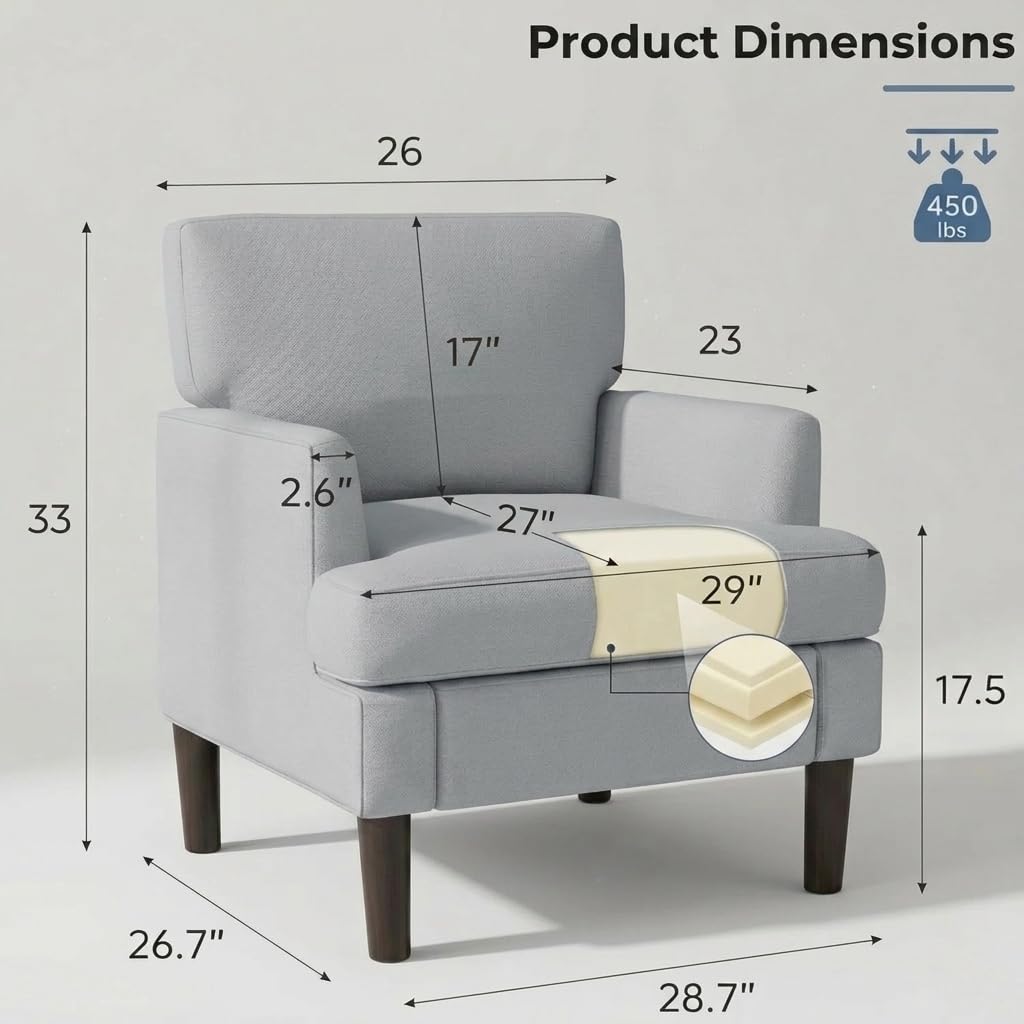 #Accent Chair Set Of  Mid-Cent - Century Textile & Sewing Supply ulasan dan harga