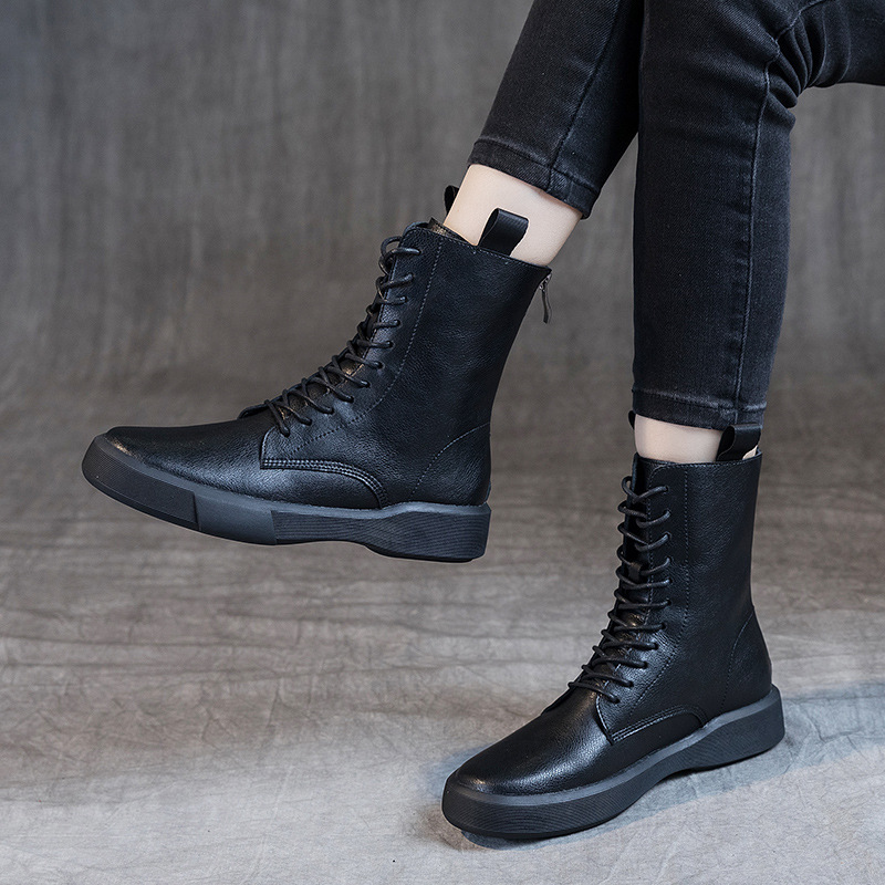Short boots plus plus women's  - Sewing Nylon ulasan dan harga