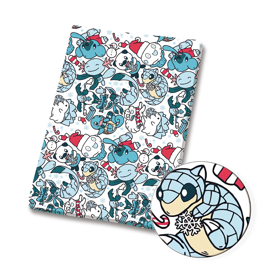 Pokemon Cartoon Fabric140*50cm - Sewing Production ulasan dan harga