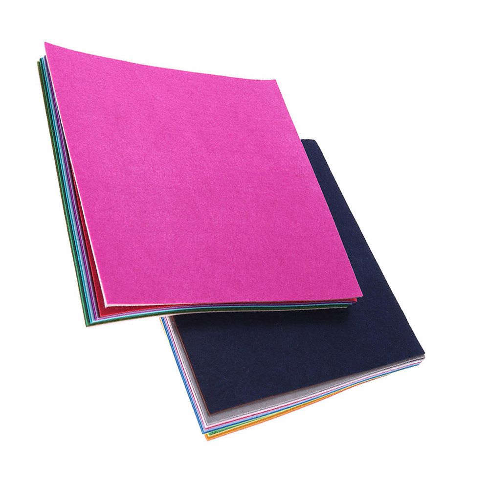 40Pcs Colorful Nonwoven Fabric - Is Sewing Textile Art ulasan dan harga