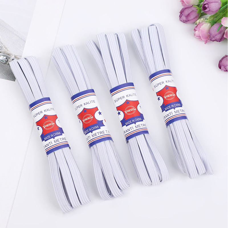 7MM Flat Elastic Band Latex Si - Sewing Gauge Ruler ulasan dan harga