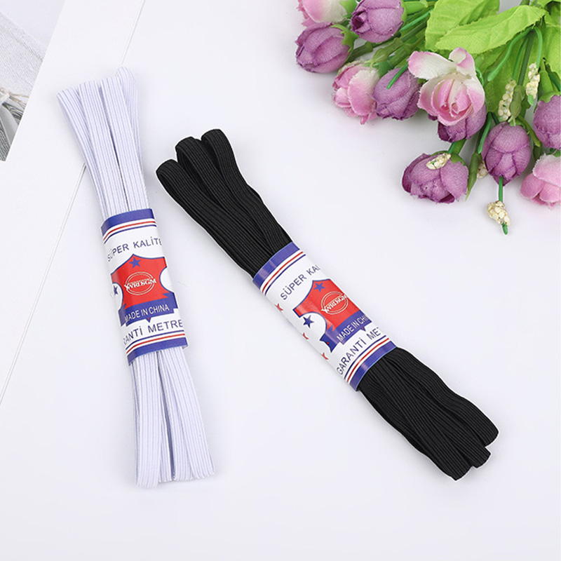 7MM Flat Elastic Band Latex Si - Sewing Gauge Ruler ulasan dan harga