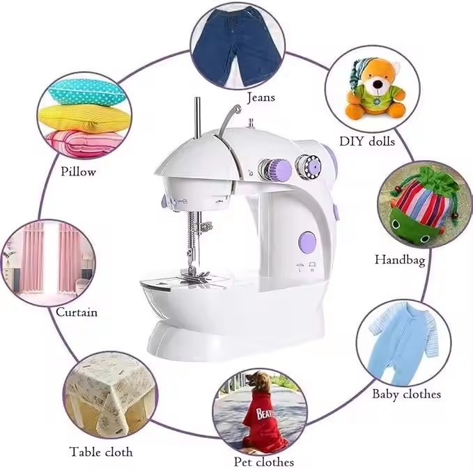 Mini Electric Domestic Home Us - Textile Sewing Machine Price ulasan dan harga