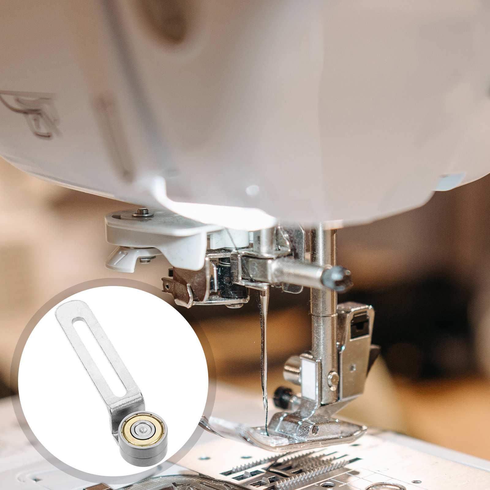 Dual Bearing Sewing Machine Po - Sewing Gauge Ruler ulasan dan harga