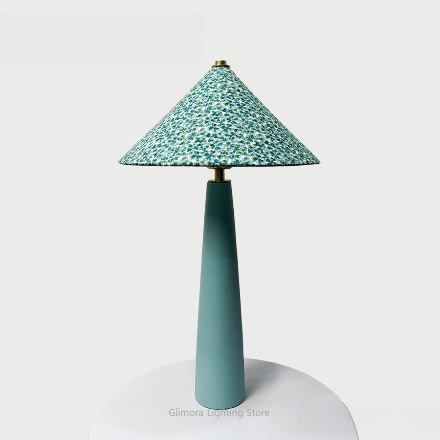 Teal Umbrella Shape Table Lamp - Century Textile & Sewing Supply ulasan dan harga
