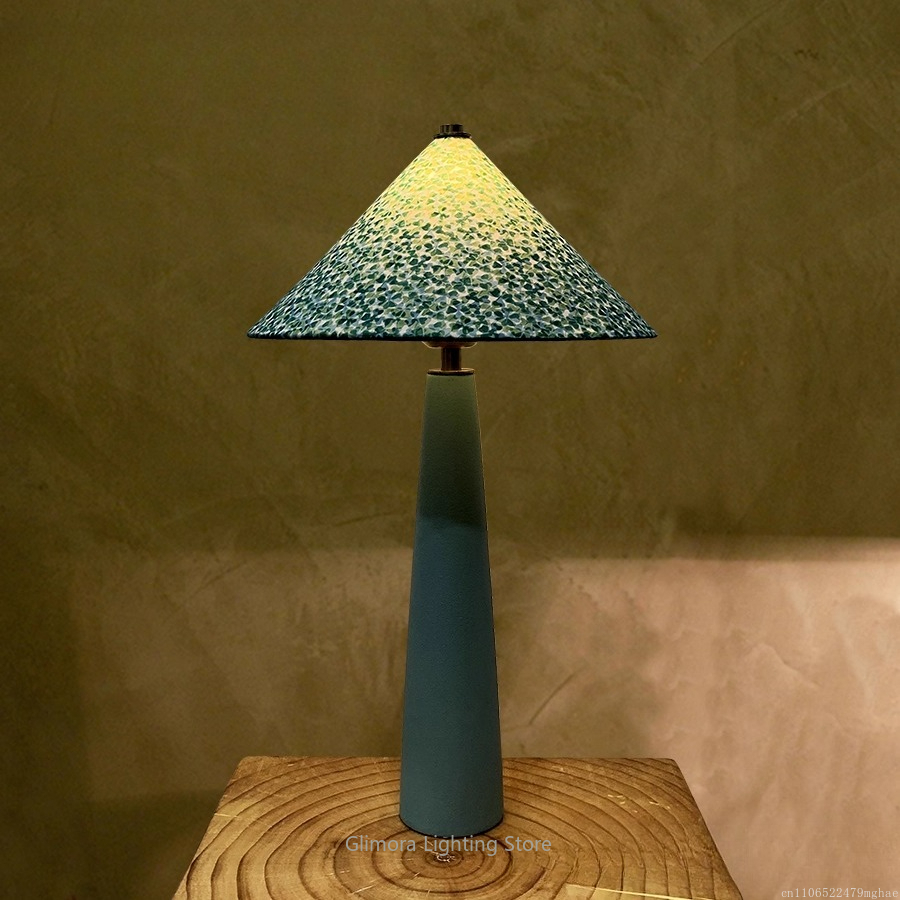 Teal Umbrella Shape Table Lamp - Century Textile & Sewing Supply ulasan dan harga