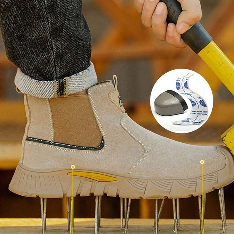 Lightweight Men's Safety Shoes - Sewing Industry ulasan dan harga